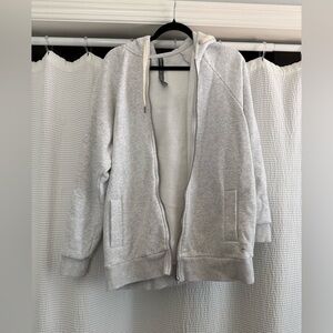 Vuori Cream Organic Cotton Blend Fabric